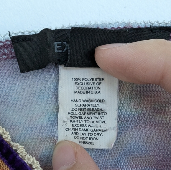 Vintage Express Rainbow Sheer Mesh Raw Hem Bow Detail Adjustable Cami Lace Trim - Picture 11 of 15